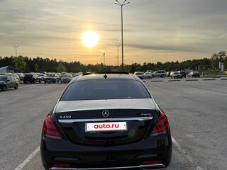 2018 Mercedes-Benz S-Класс 450 VI (W222, C217) Рестайлинг, чёрный, 4500000 рублей, вид 3