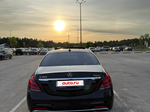 2018 Mercedes-Benz S-Класс 450 VI (W222, C217) Рестайлинг, чёрный, 4500000 рублей - вид 2