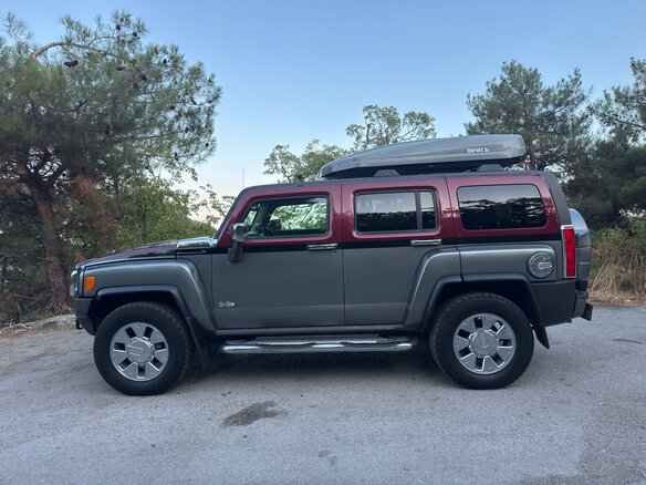 2008 Hummer H3, серый, 2500000 рублей - вид 7