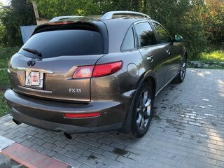 2004 Infiniti FX35 I (S50), коричневый, 700000 рублей, вид 4
