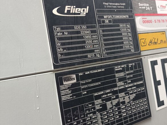 2021 Fliegl SDS 350, серый, 2300000 рублей - вид 6