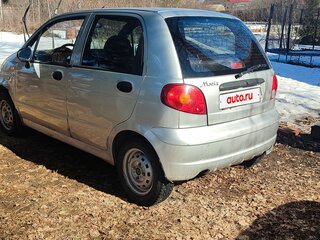 2010 Daewoo Matiz I Рестайлинг, серебристый, 210000 рублей, вид 3