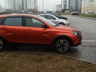 2021 Lada (ВАЗ) Vesta SW Cross I, оранжевый, 1100000 рублей, вид 5