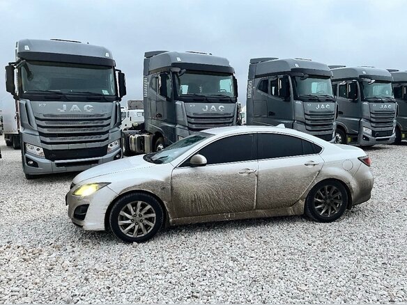 2010 Mazda 6 II (GH) Рестайлинг, белый, 840000 рублей - вид 6