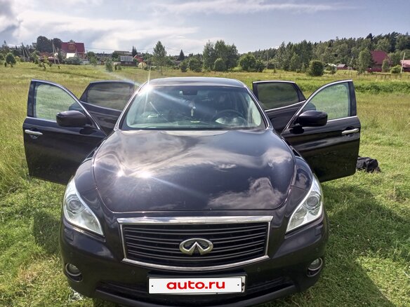 2011 Infiniti M25 IV, чёрный, 1500000 рублей - вид 1