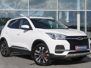 2022 Chery Tiggo 4 I Рестайлинг, белый, 1208000 рублей, вид 3
