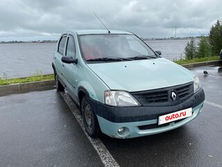 2006 Renault Logan I, зелёный, 180000 рублей, вид 3
