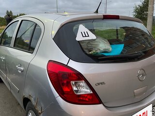 2007 Opel Corsa D, серебристый, 450000 рублей, вид 2