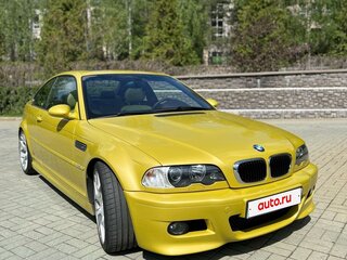 2002 BMW M3 III (E46), жёлтый, 4950000 рублей, вид 2