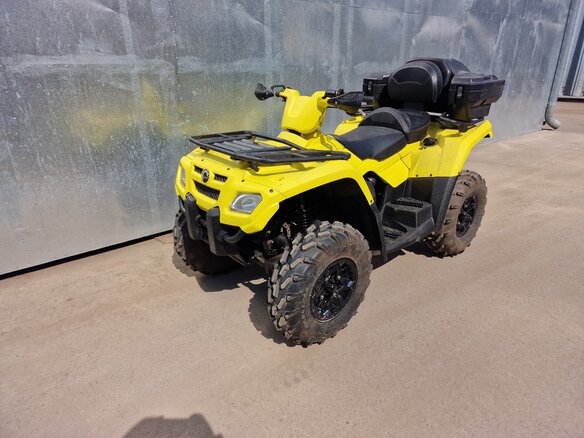 2011 BRP Can-Am Outlander 400, жёлтый, 370000 рублей - вид 2