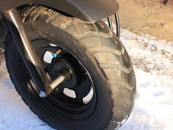2006 Honda Zoomer, красный, 147000 рублей - вид 13