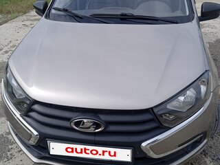 2020 Lada (ВАЗ) Granta I Рестайлинг, серый, 670000 рублей, вид 1