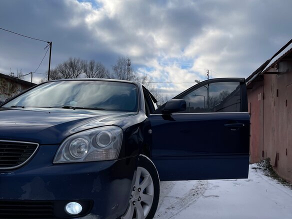 2006 Kia Magentis II, синий, 650000 рублей - вид 1