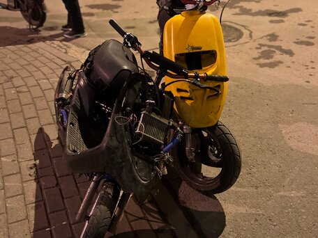 2000 Yamaha Jog, чёрный, 80000 рублей, вид 1