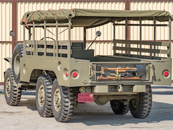 1942 Dodge WC series WC-52 T214, зелёный - вид 2