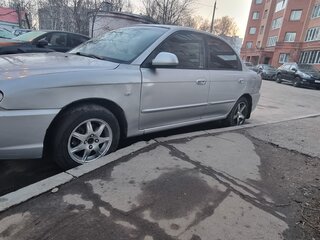 2007 Kia Spectra I Рестайлинг 2, серый, 240000 рублей, вид 1