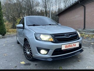 2014 Lada (ВАЗ) Granta I, серебристый, 499999 рублей, вид 3