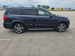 2018 Mercedes-Benz GLS 350 d I (X166), синий, 5450000 рублей, вид 2
