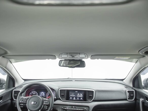 2018 Kia Sportage IV Рестайлинг, серый - вид 14