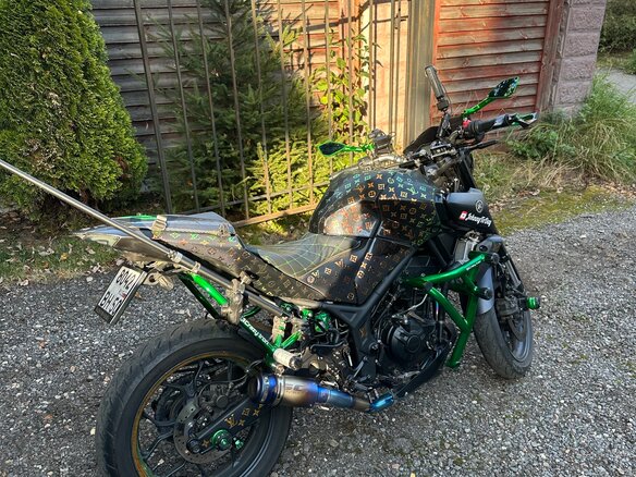 2021 Yamaha MT-03, синий, 966966 рублей - вид 9