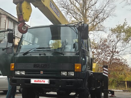 1986 Isuzu Автокран, зелёный, 2650000 рублей, вид 2