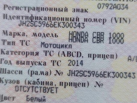 2014 Honda CBR 1000 RR/RA Fireblade, красный, 1099999 рублей, вид 2