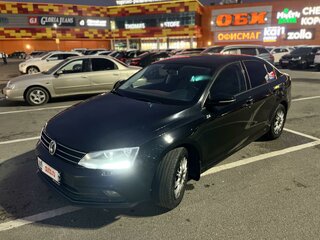 2015 Volkswagen Jetta VI Рестайлинг, чёрный, 1050000 рублей, вид 2