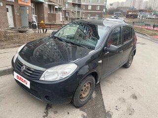 2012 Renault Sandero I, чёрный, 400000 рублей, вид 1