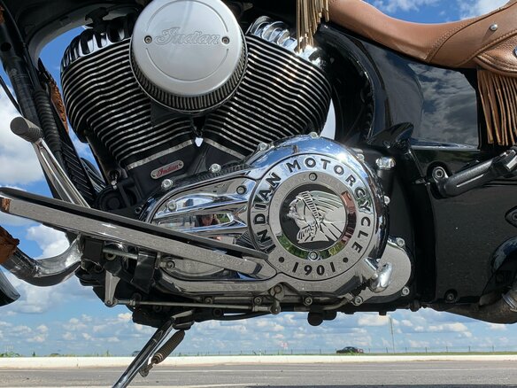 2015 Indian Chief Vintage, чёрный, 1300000 рублей - вид 18