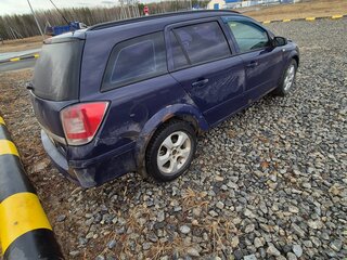 2008 Opel Astra H Рестайлинг, синий, 300000 рублей, вид 2