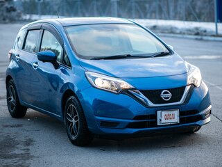 2017 Nissan Note II Рестайлинг, синий, 1130000 рублей, вид 1