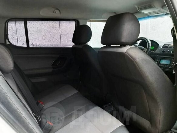 2013 Skoda Fabia II Рестайлинг, белый - вид 9