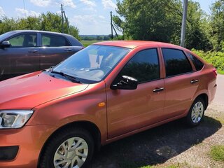 2015 Lada (ВАЗ) Granta I, оранжевый, 470000 рублей, вид 3