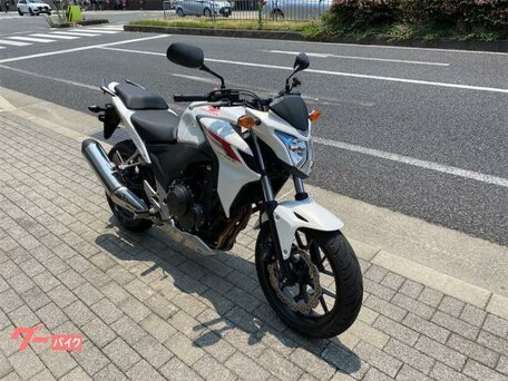 2015 Honda CB 400F, белый, 450000 рублей, вид 2