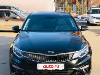 2019 Kia Optima IV Рестайлинг, чёрный, 1850000 рублей, вид 2