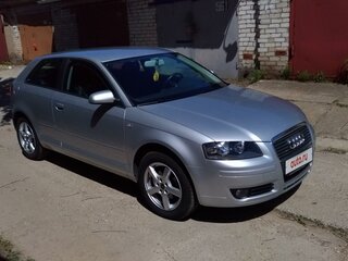 2006 Audi A3 II (8P) Рестайлинг 1, серебристый, 1790000 рублей, вид 2