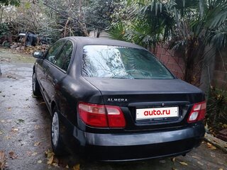 2005 Nissan Almera II (N16) Рестайлинг, чёрный, 350000 рублей, вид 4