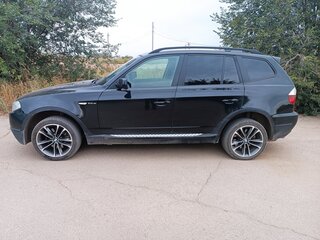 2008 BMW X3 25i I (E83) Рестайлинг, чёрный, 1200000 рублей, вид 2
