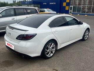 2011 Mazda 6 II (GH) Рестайлинг, белый, 1200000 рублей, вид 5