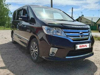 2011 Nissan Serena IV (C26), фиолетовый, 1550000 рублей, вид 2