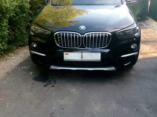 2019 BMW X1 28i sDrive II (F48), чёрный, 2600000 рублей, вид 3