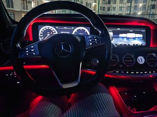 2016 Mercedes-Benz S-Класс 350 CDI BlueTEC VI (W222, C217), чёрный, 3700000 рублей, вид 3