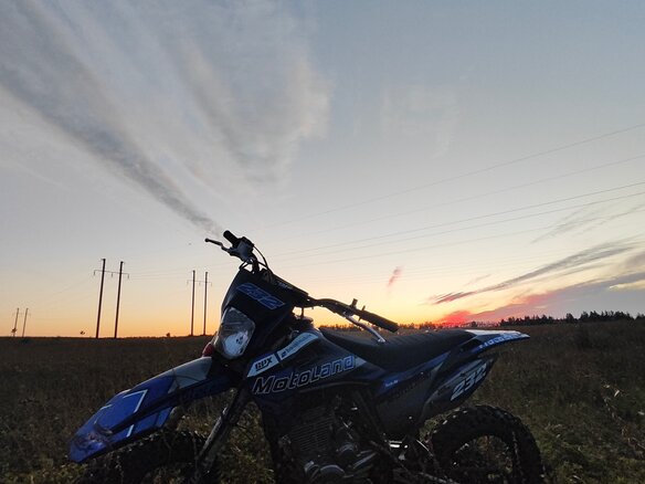 2024 Motoland XT250, синий, 100000 рублей - вид 7