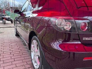 2007 Mazda 3 I (BK) Рестайлинг, пурпурный, 680000 рублей, вид 4