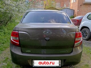 2013 Lada (ВАЗ) Granta I, коричневый, 610000 рублей, вид 3