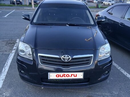 2007 Toyota Avensis II Рестайлинг, чёрный, 580000 рублей, вид 1