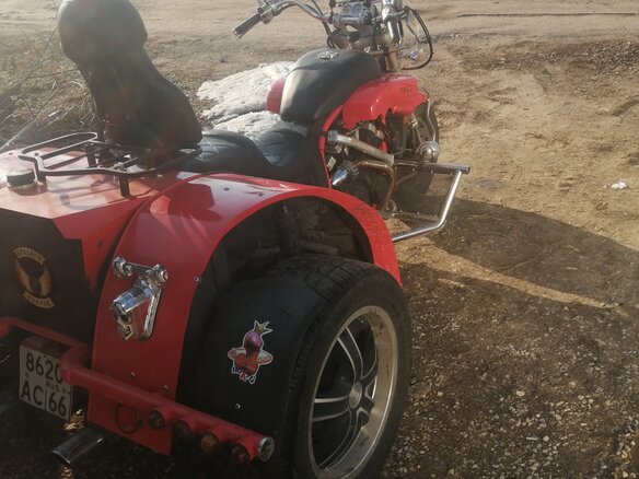 1992 Yamaha V-Max 1200, красный, 550000 рублей - вид 3
