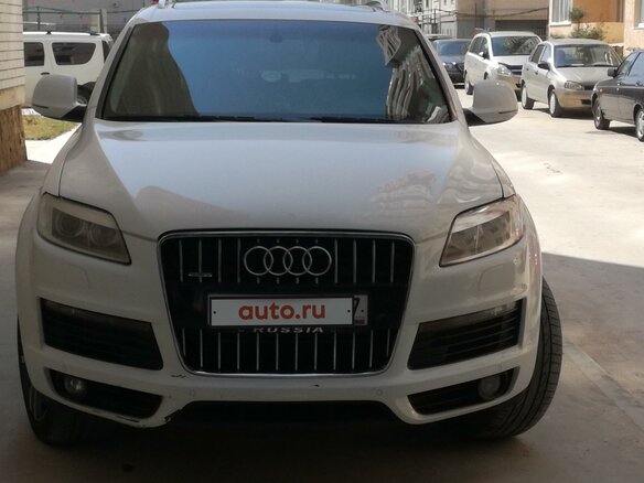 2008 Audi Q7 I (4L), белый, 1300000 рублей - вид 6
