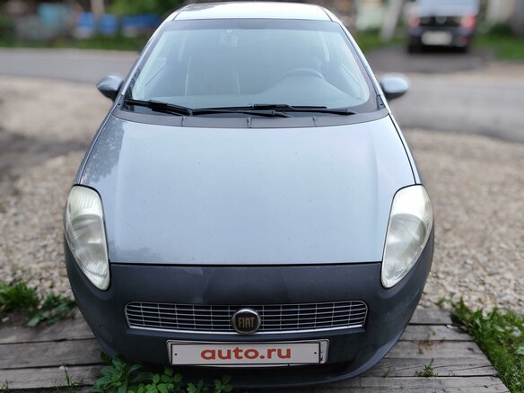 2007 Fiat Punto III Grande Punto, серый - вид 1
