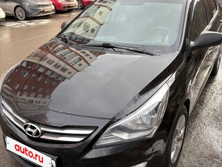 2014 Hyundai Solaris I Рестайлинг, чёрный, 750000 рублей, вид 3